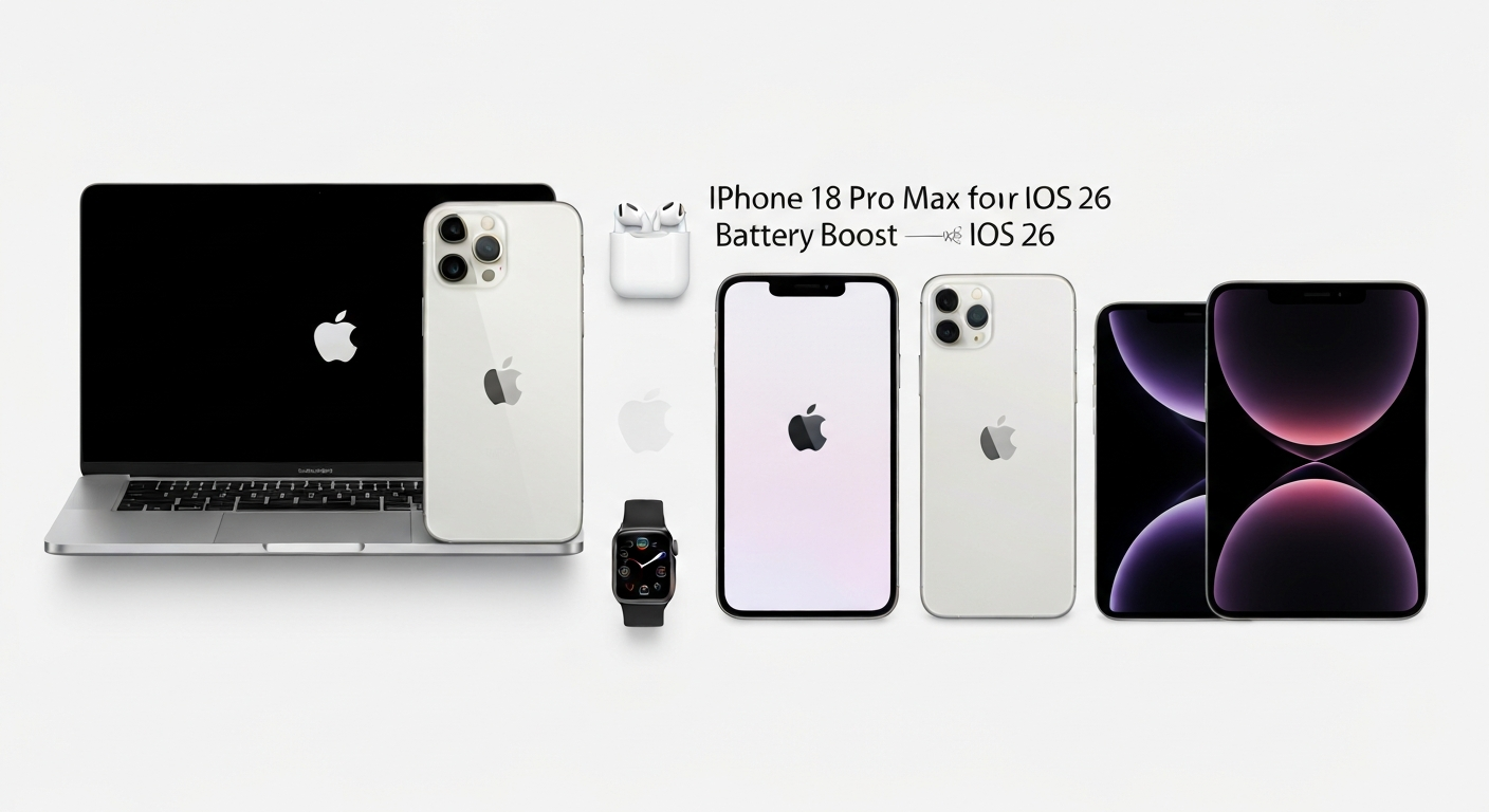 iPhone 18 Pro Max Battery Boost & iOS 26: Apple’s Latest Revealed!
